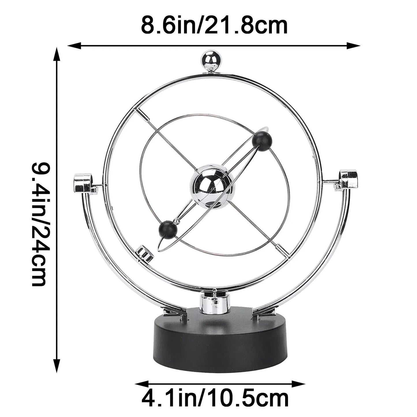 Creative Rotating Ferris Wheel Perpetual Motion Apparatus Simple Newton Pendulum Ball Physical Magnetic Balance Wobbler Gifts