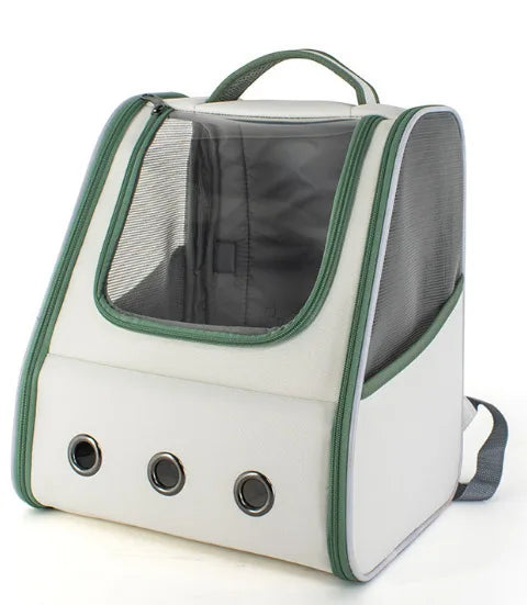 Pet backpack large capacity out of the portable shoulders cat bag pet backpack cat and dog out of the travel carrying bag