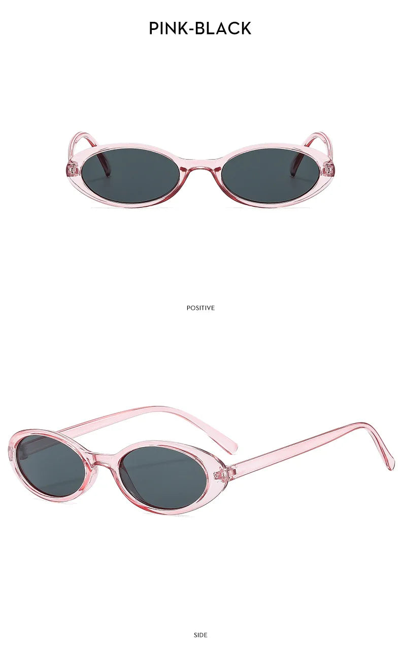 Polarized Small Oval Women's Myopia Sunglasses Women Frame Nearsighted Sun Glasses Uv400 Protection Eyewear