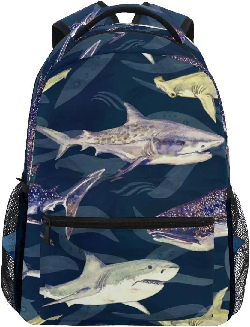 School Start Best Seller! Blue Leopard Print Backpack, Trendy Animal Pattern, Stylish Bag for Bold Style Fans