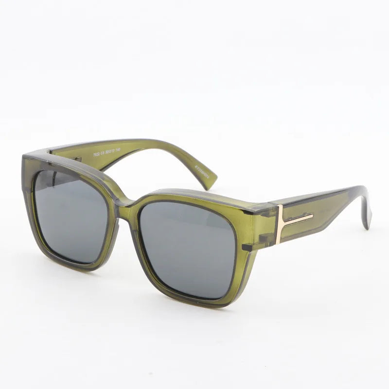 Polarized Fit Over Glasses Sunglasses for Women Men Wear Over Eyeglasses 100% UV Protection- Trendy Sun Glasses UV400 Protection