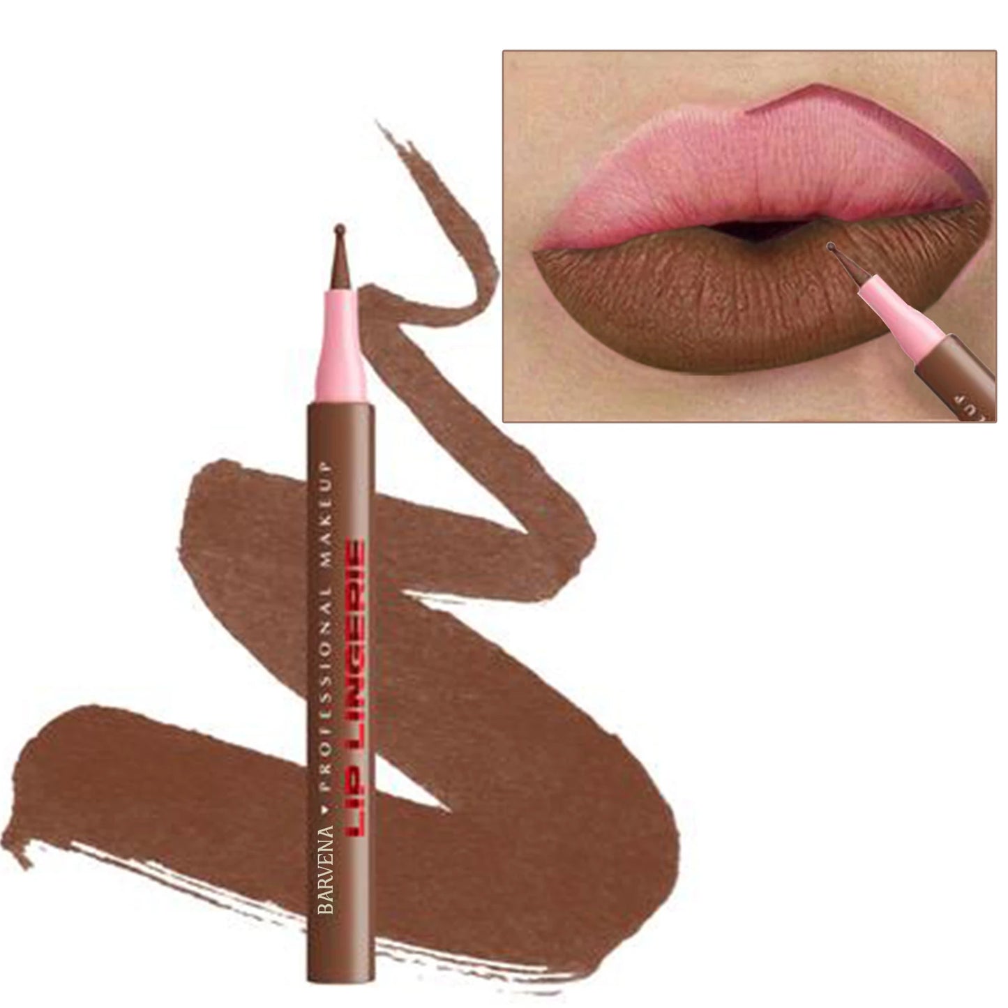 12 color matte lipliner lipstick lip pencil long-lasting waterproof, sweat proof, non dry cosmetics women's cosmetic pen
