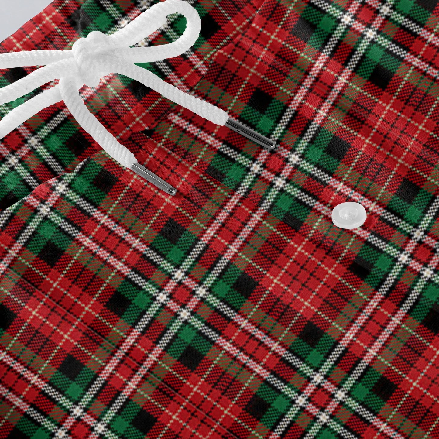 Men'S Plaid Casual Pants Checkered Pattern Cuffed Design Comfortable Fabric Suitable Daily Wear All Seasons Trendy Pajama Pants