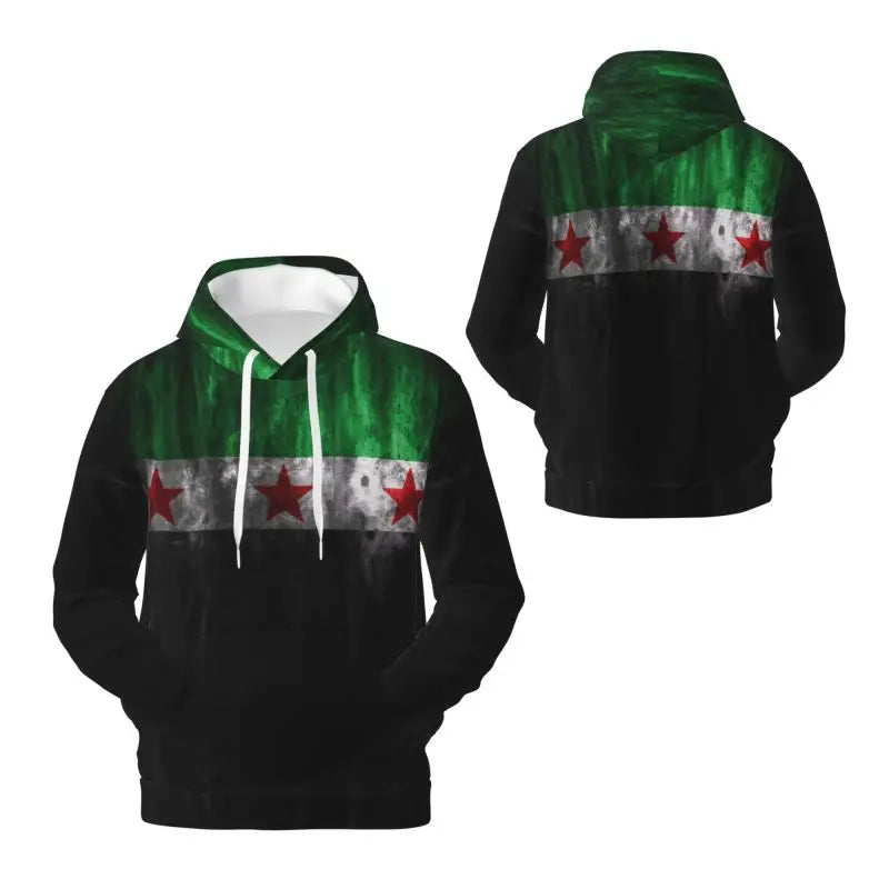 2025 Syria 1932-1958 3D Fleece Hoodie Polyester Warm With Pocket Super Soft Men Women Sweatshirt Unisex Pullover Hoodies