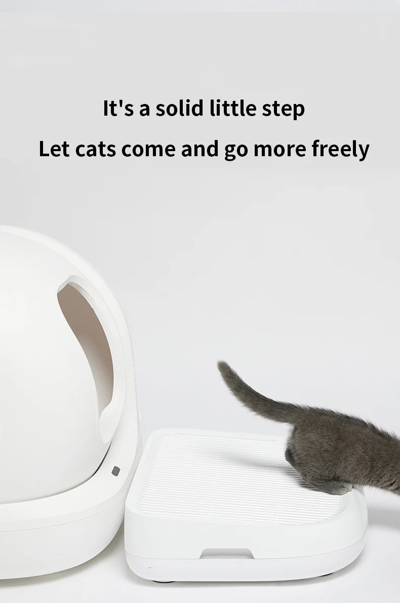 Petkit Pura Sandbox for Cat, Litter Secondary Catcher, All Line Universal Double Layer Filtered, Cleaning Products Litter Tray