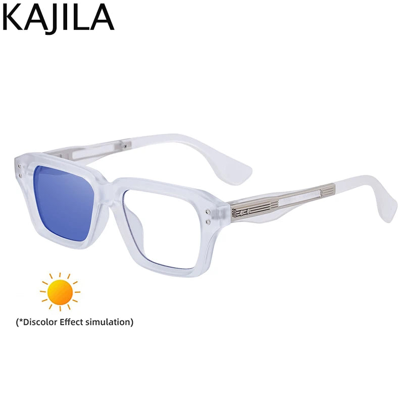 Retro Polarized Square Punk Sunglasses Men 2026 Luxury Brand Designer Classic Driving Shield Sun Glasses for Male Shades UV400