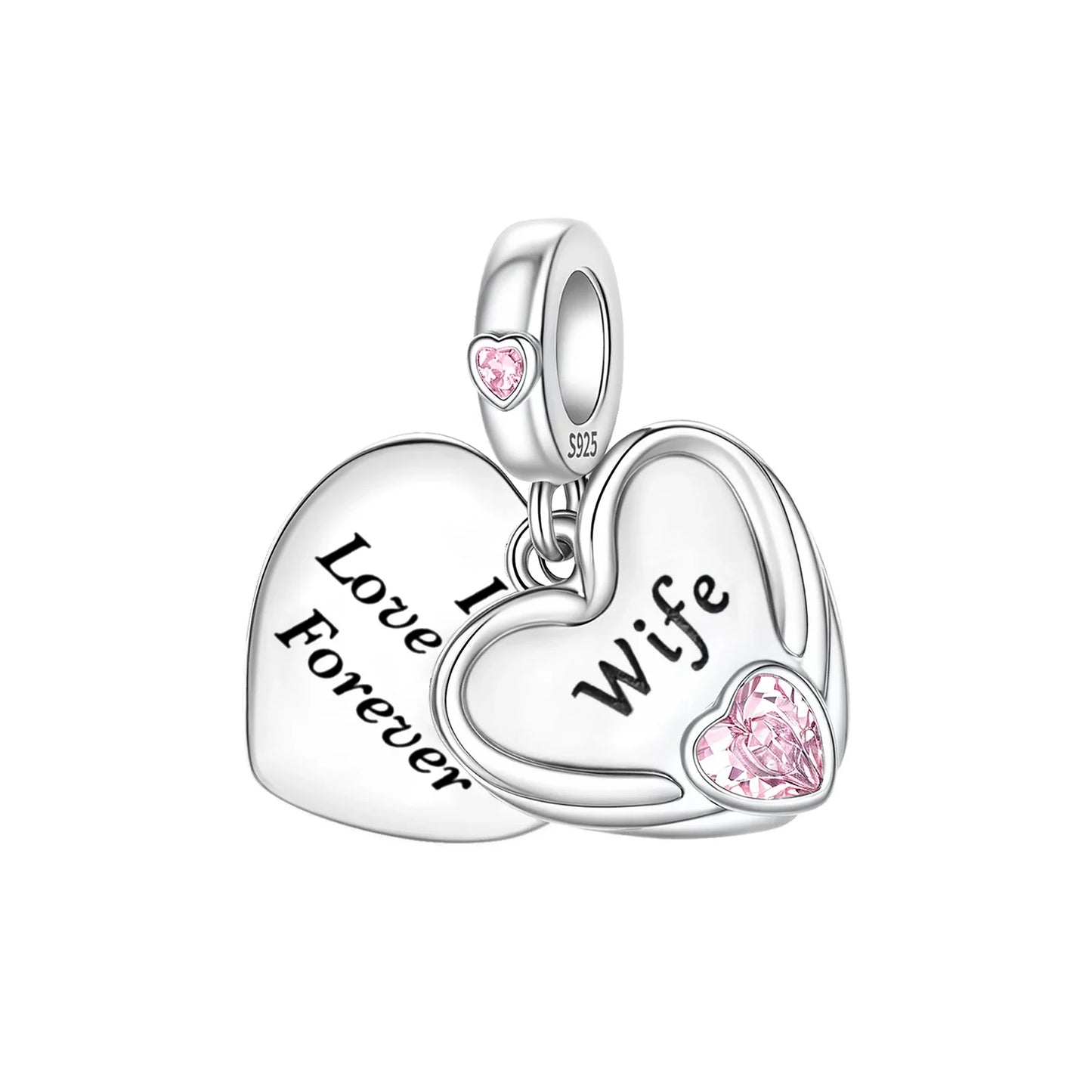 925 Sterling Silver Full series of A-Z letters pendant Charms For Original  Bracelet Charm Necklace Diy Female Jewelry