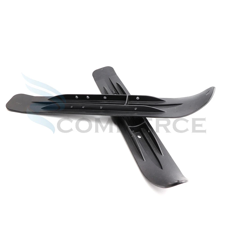Snow Bike Sledge Sled Snowmobile Motor Front Wheel Plastic Skis for ATV Go Kart UTV Buggy Quad Modified Skateboard Accessories
