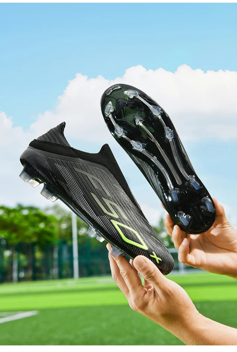 New Men's Football Boots Non Slip Comfortable Soccer Shoes Turf Ultralight Fg Grass Cleats Futsal Sport Indoor Adult Non-Slip