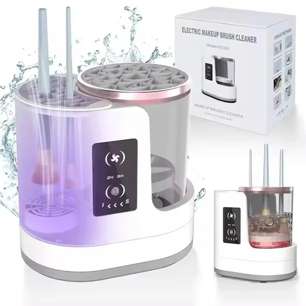 Automatic Makeup Brush Cleaner Electric Makeup Brush Quick Dry Cleaning Tool Makeup Remover Brow Pencil Brush Special Cleaner