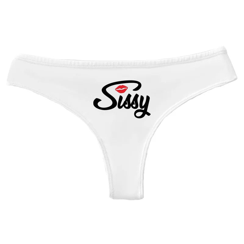 Multicolor Cotton Thongs Low Waist Underwear Thong Sexy Thongs For Women Funny Gifts Couple Gifts Thong Panties Ladies Underwear