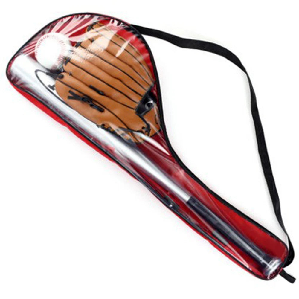 Baseball Balls Set Baseball Bat+Baseball+Baseball Gloves 25in Aluminum Alloy Baseball Bat 10.5in PVC Kids Baseball Glove Kit