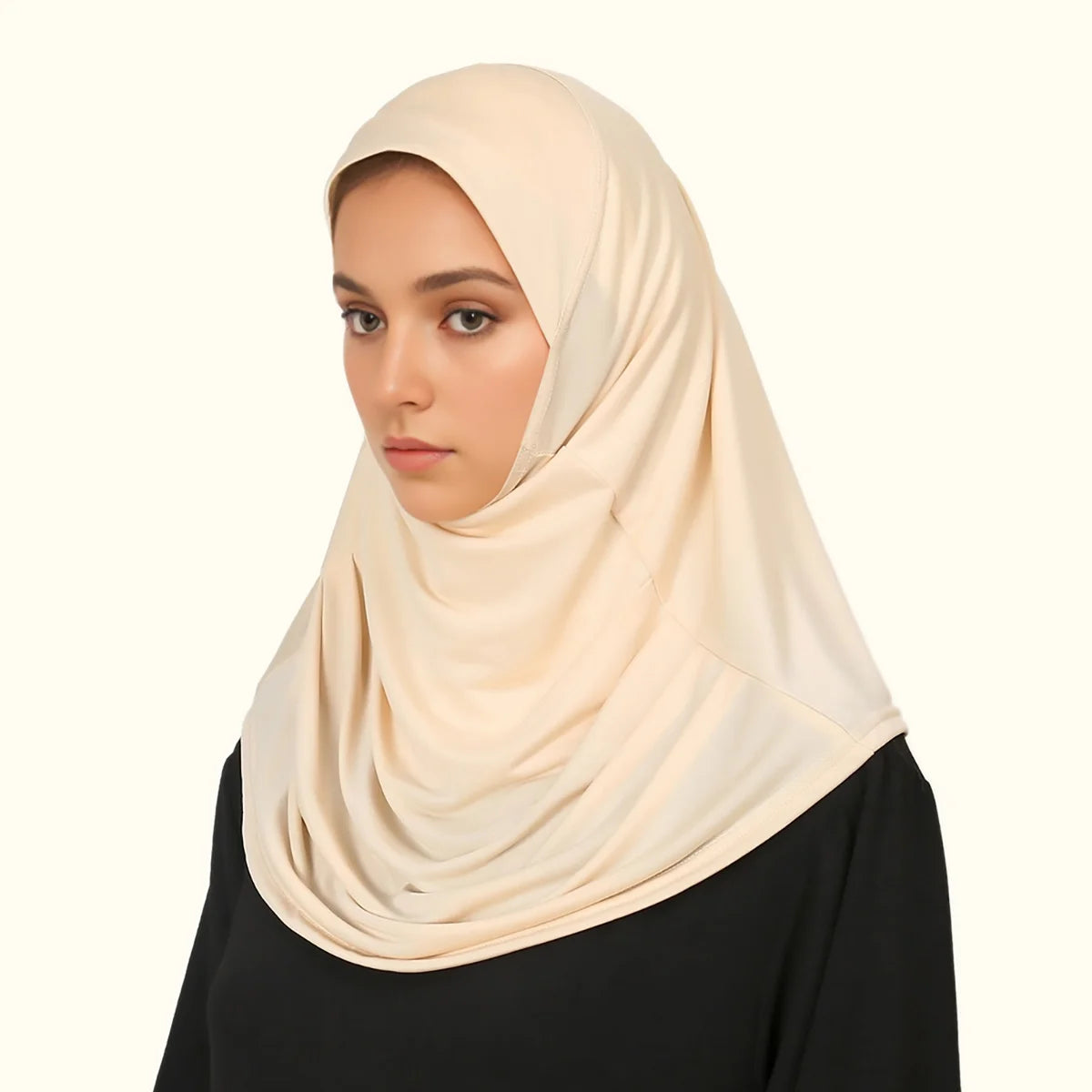 Islamic Modal Black Hijab Abaya Hijabs For Woman Abayas Jersey Hijab Scarf Muslim Dress Women Turbans Turban Instant Head Wrap