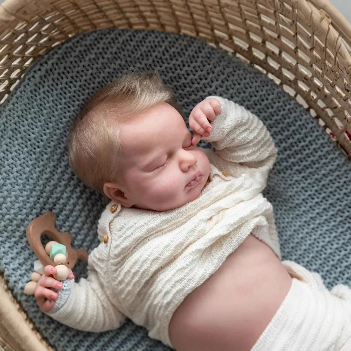 49cm 19in High Quality Handmade Dolls Reborn Dolls High-quality Gifts Lifelike Fashionable Dolls Baby Dolls Have Been Painted