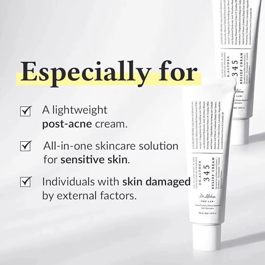 Korean Skin Care DR.345 Face Cream Hydrating Rejuvenating Skin Moisturize Cream Face Care Beauty Glow Recipe Anti Wrinkle Cream