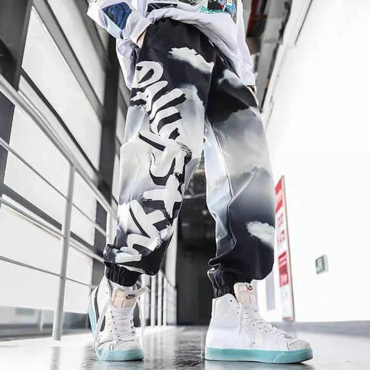 Sweatpants For Men Hip-hop Male Sweat Pants Track Trousers Training Black Athletic Sport Stylish Trend Popular New Items In Y2k