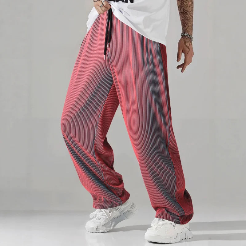 Autumn European and American Style Casual Pants for Men, Wrinkle-Resistant, Non-Iron, Breathable, Stretchy, Dirt-Resistant, Stra