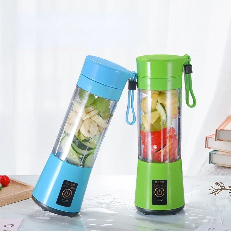 Portable Electric USB Rechargeable Handheld Smoothie Blender, Fruit Mixers, Milkshake Maker Machine, Food Grade Material, Hot
