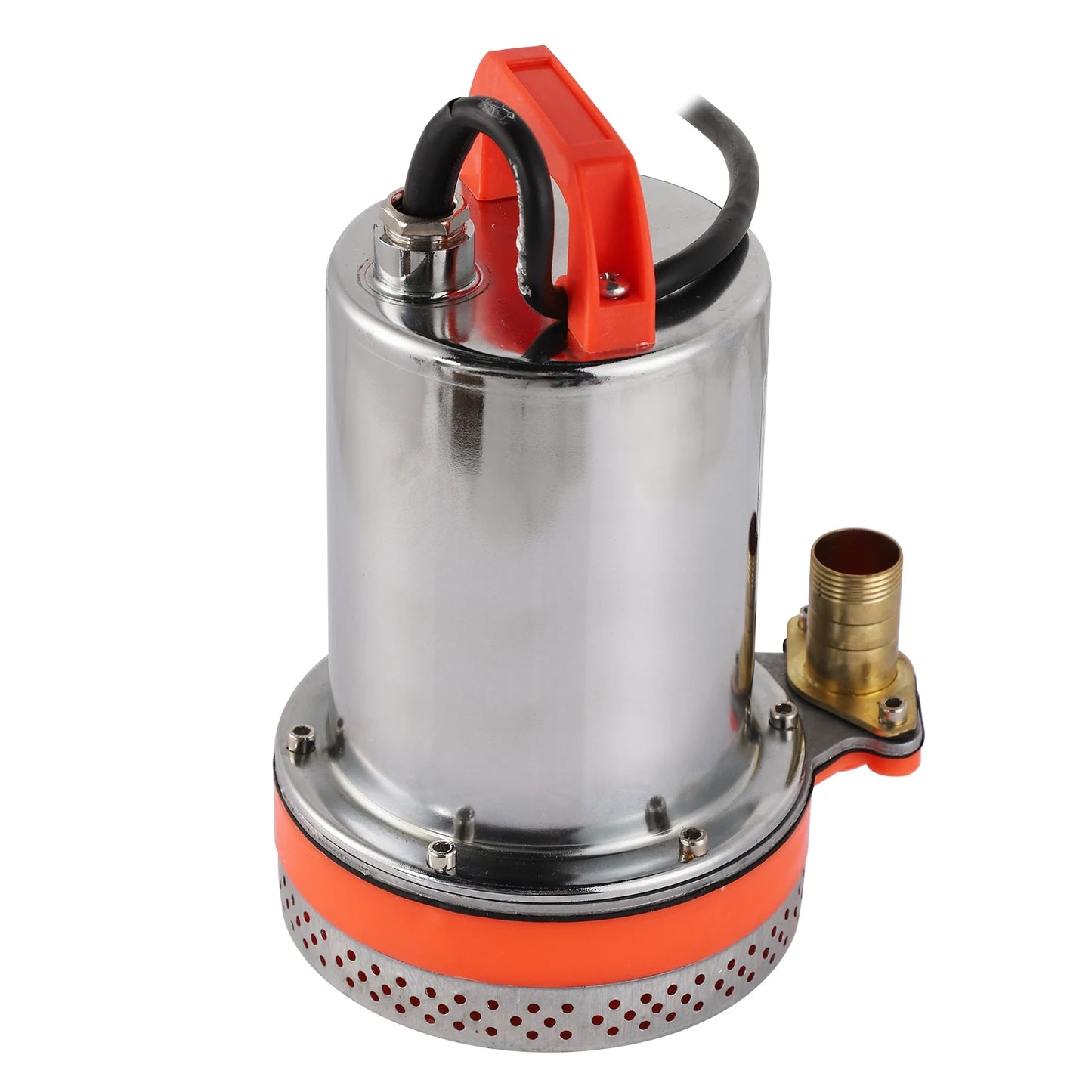Submersible Pump Small Battery Solar Swimming Pool Cleaning 8meter Lift 2.1meter Cable DC 12V 180W/24V 220W