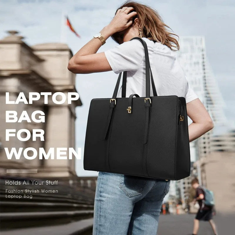 Ladies' handbag, large-capacity multi-functional crossbody bag, PU leather,  and durable, commuting single-shoulder c
