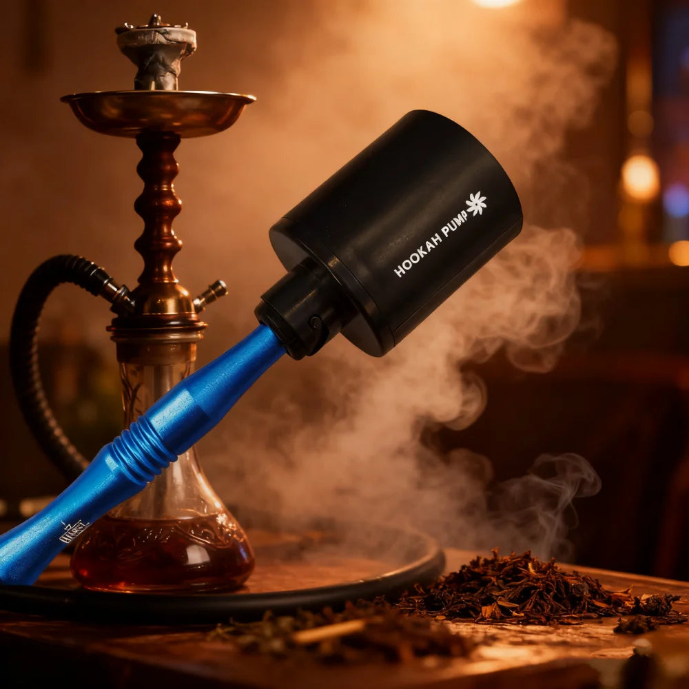 Shisha Hookah Starter USB Charging with Led Lights Rechargeable Battery Strong Air Pump Utensil Save Breath Chicha Accessories