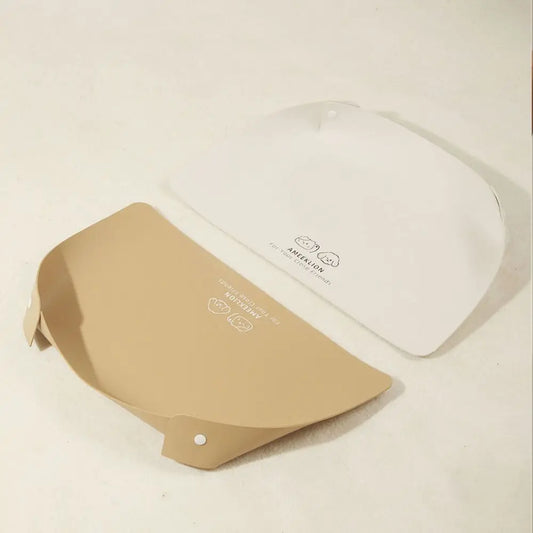 Easy To Clean PU Leather Pet Anti Spill Placemat Oil Resistant Anti Slip Cat Bowl Mat Waterproof Dog Food Pad Kitten