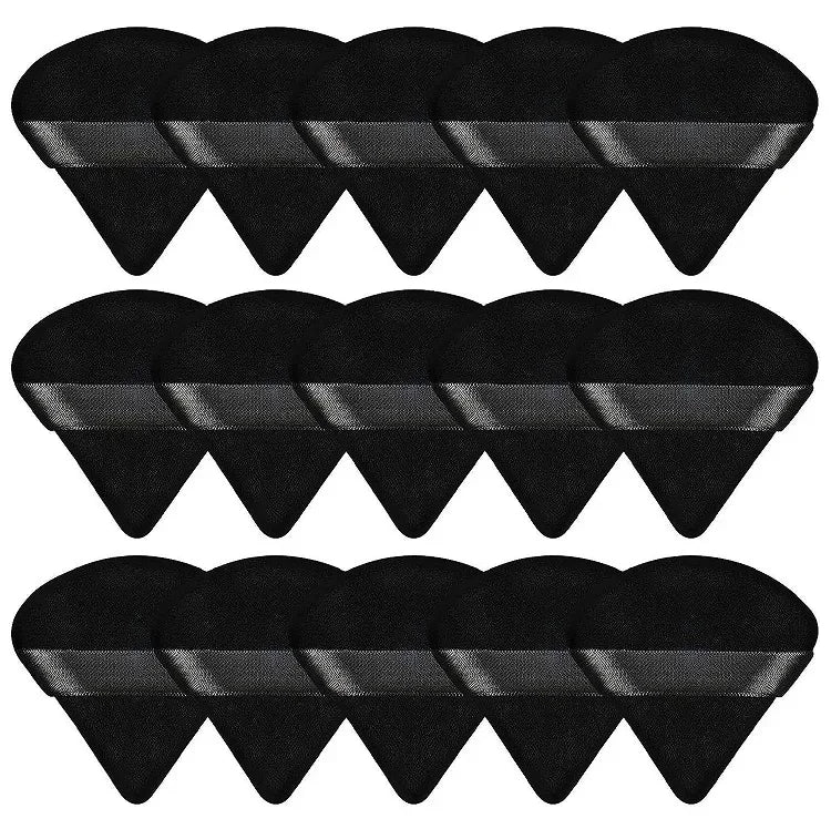10PCS Puff Triangle Makeup Beauty Sponge Puff Triangle for Powder Makeup Blender Finger Puff Make Up Accessories Cosmetics PF03
