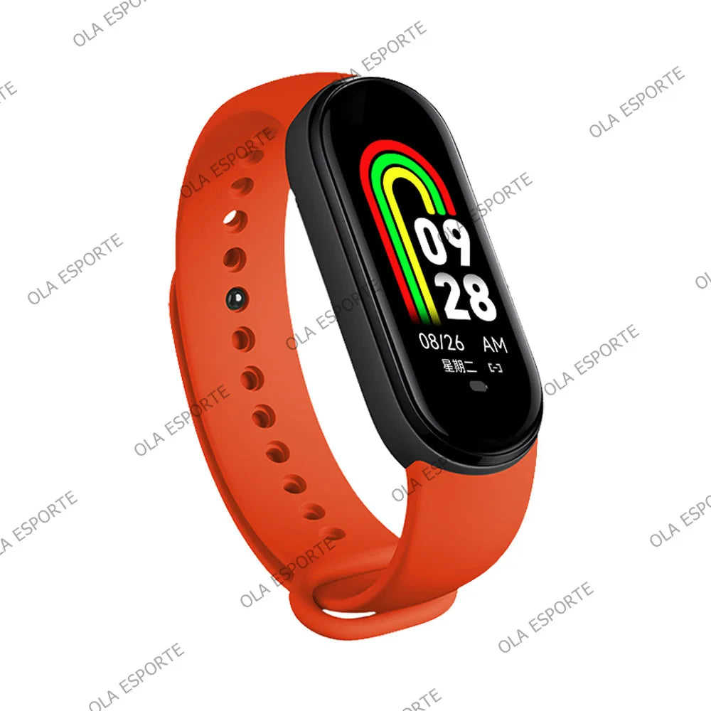 For Men Women Smart Watch Heart Rate Sleep Monitoring Fashion Waterproof Sports Bracelet Full Touch Screen Multiple Sports Modes