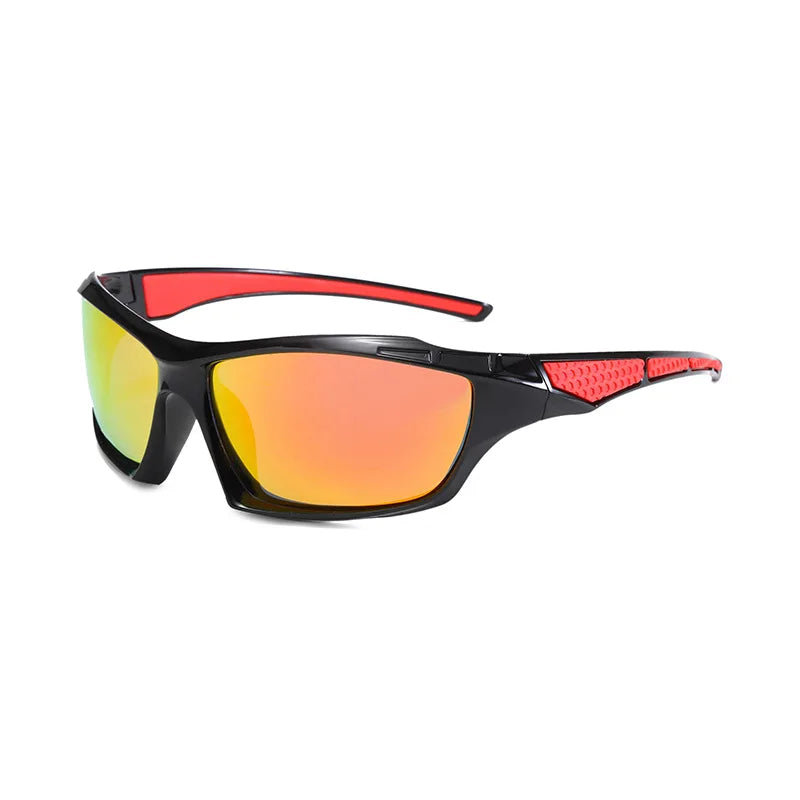 Outdoor cycling Polarized Sunglasses Men Frame Sport Sun Glasses Driver Retro Goggles eyewear go fishing Cool UV400 Anti-Glare