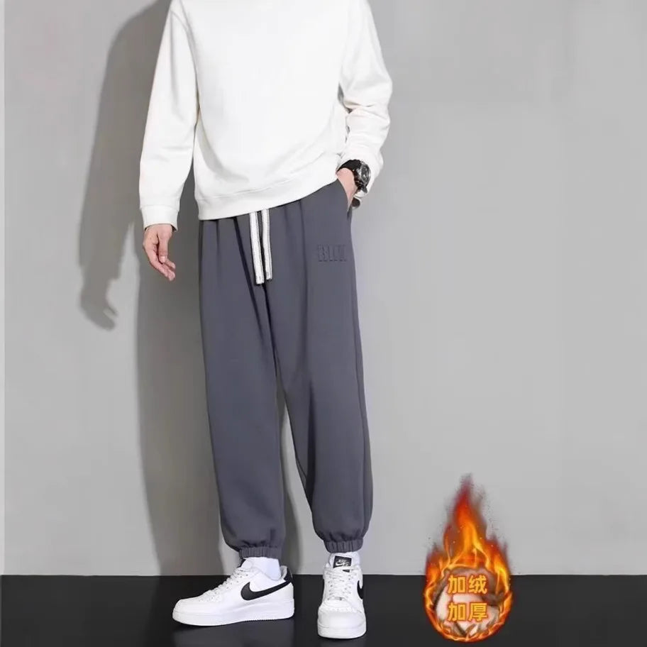 Men's Trousers Casual Trousers Loose Popular Sports Pants Versatile Casual Pants for Boys