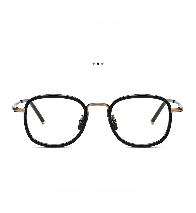 New Ultra-light Ttanium Glasses Frames Retro Designer Men's And Women's Glasses Frames Blue Ligh Optical Prescription Frames 712