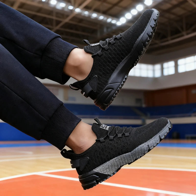 Men's Running Shoes 2025 Mens Sneakers Shoes Fashionable Outdoor Anti Slip Casual Walking Shoes Designer Thick Soled Platform