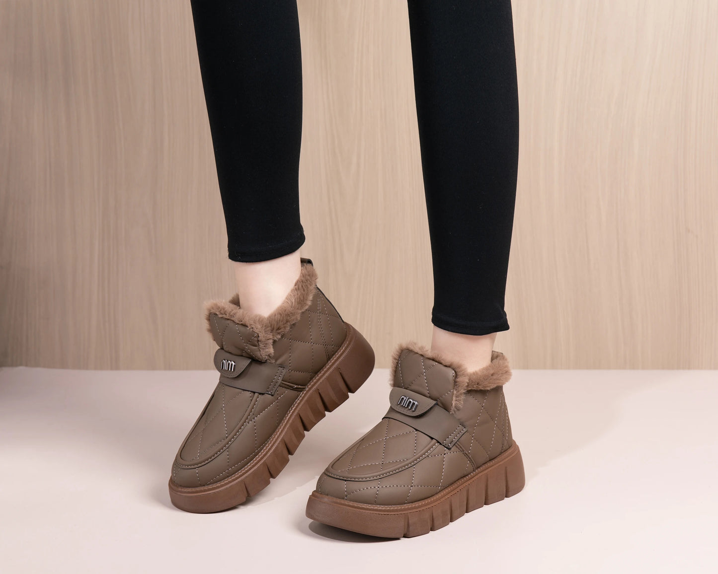 2026 Winter New Arrival Women's Shoes Thick Bottom Anti-Slip Wear-Resistant Cold-Proof Warm Comfortable Free Shipping