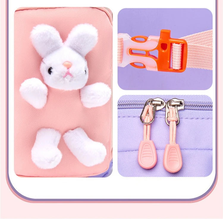 2026 Primary School Girls' Schoolbag Kawaii Lightweight Children's Bag Waterproof Bags Colorful Travel Backpack Mochilas Gifts