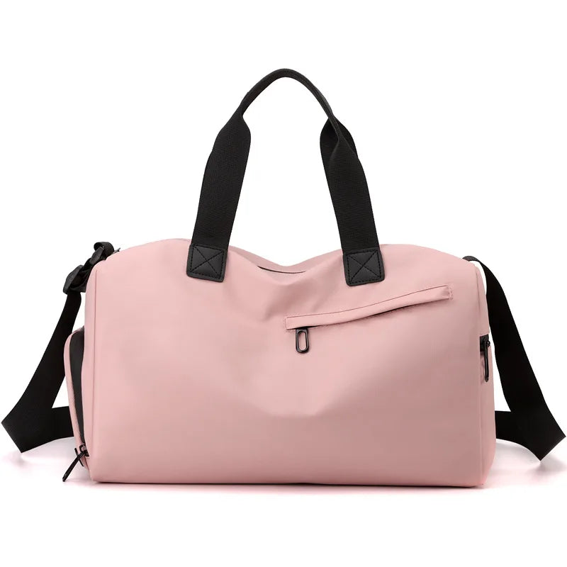 Fashion Travel Bags For Women Large Capacity Men's Sports bag Waterproof Weekend Sac Voyage Female Messenger Bag Dry And Wet