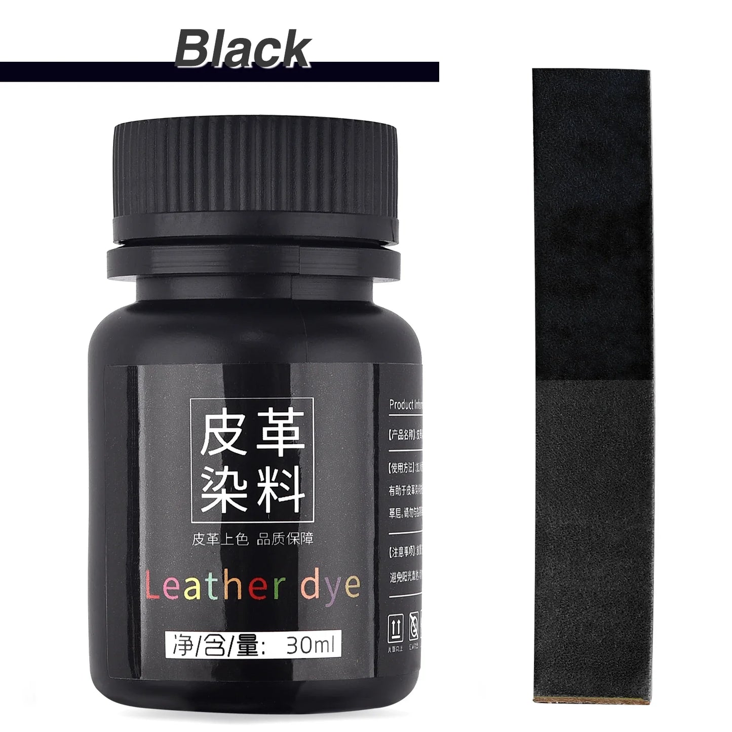30ml Leather Dye Color Paint Handmade Leather Goods Carving Material Color Changing Dye Adjustable Diluted Alcohol Leather Dye