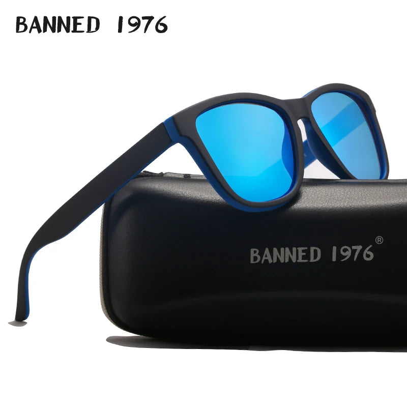 2021 Latest  HD Polarized Sunglasses Men Square Driving Shades Male Vintage Sun Glasses For Men Women Mirror Summer UV400 Oculos