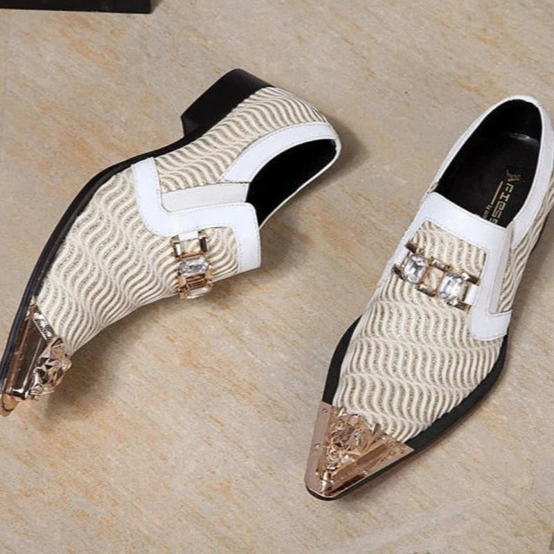 New Men's Shoes Italian Formal Shoes Oxford Men's Handmade Genuine Leather Business Party Shoes 36-49