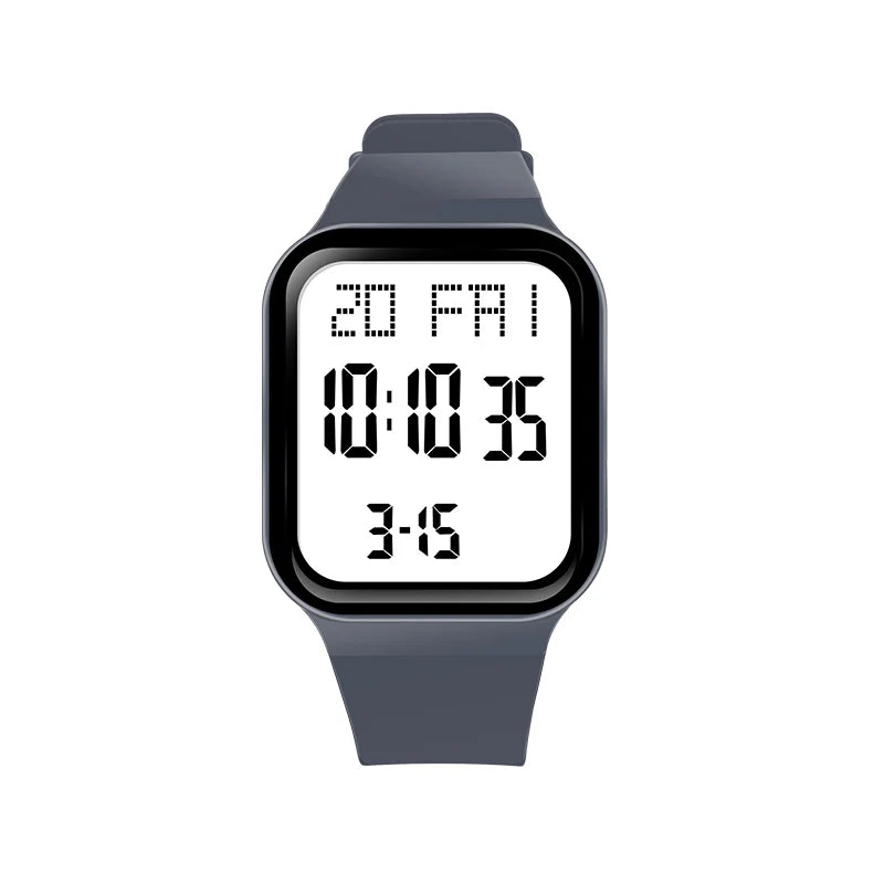 Watch For Men Sports High School Students Trendy Couple Watch Waterproof Alarm Clock Multi Functional Women's Electronic Watches