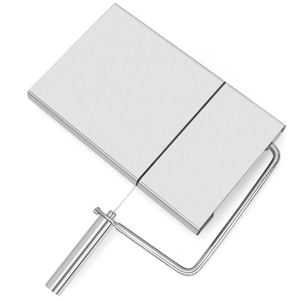 Stainless Steel Multifunctional Cheese Slicer with Scale Sausage Ham Cheese Cutter Butter Slicer Household Accessories