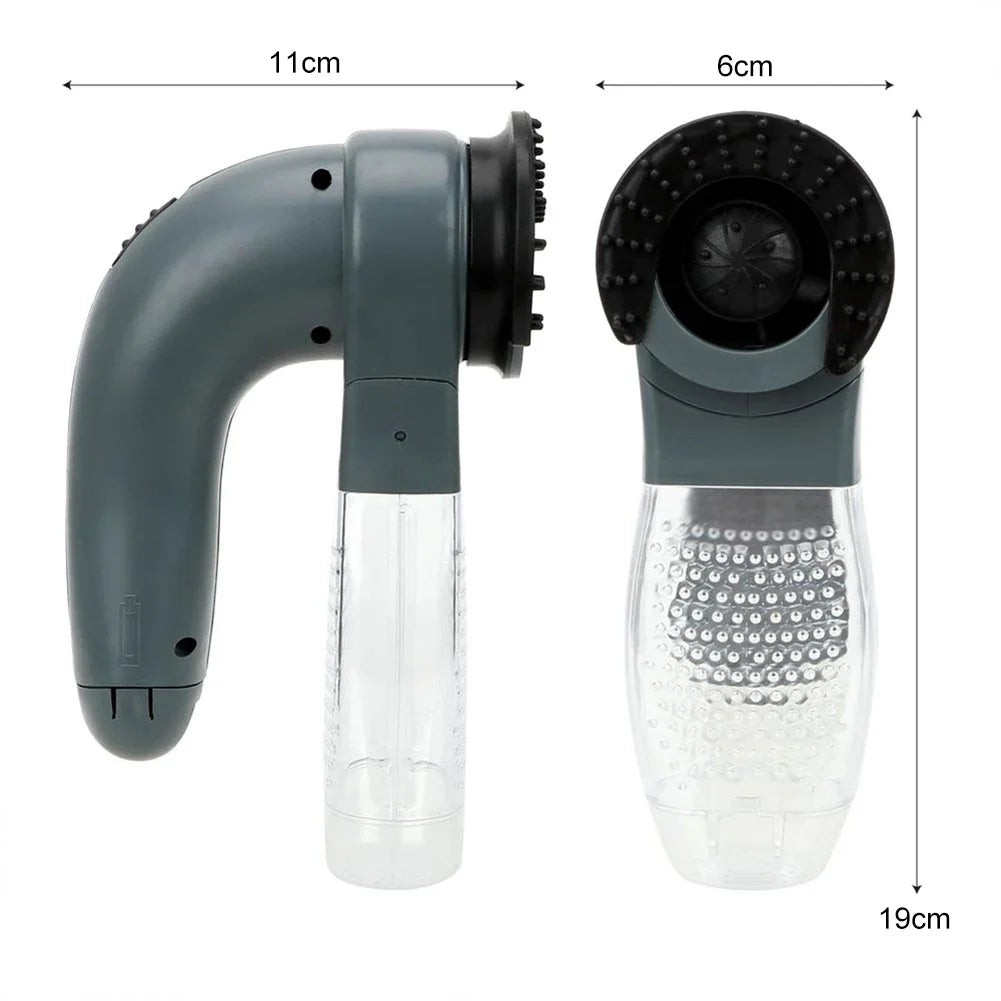 Electric Pet Hair Sucker Portable Vacuum Cleaner Fur Hair Remover Brush Cat Dog Comb Grooming Suction Device Pet Accessories