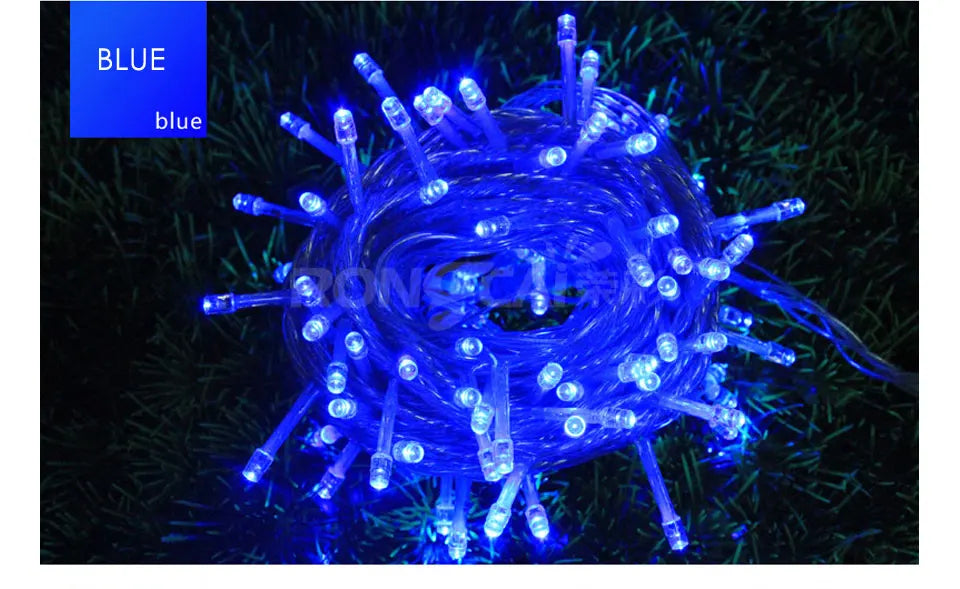 LED Strip 10M 100LEDs Christmas Lights Led Strip Lights Festoon Fairy Lights Garden Light Party Holiday Christmas Decoration