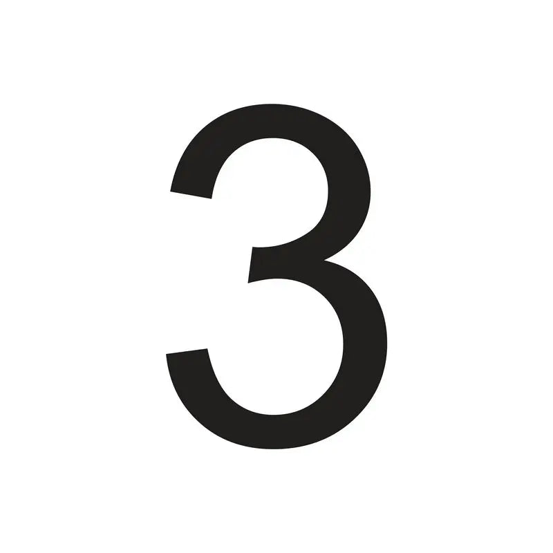 Custom LED House Number Outdoor Waterproof 3D Acrylic Illuminated House Sign Modern Residential Door Plates Lighted House Number