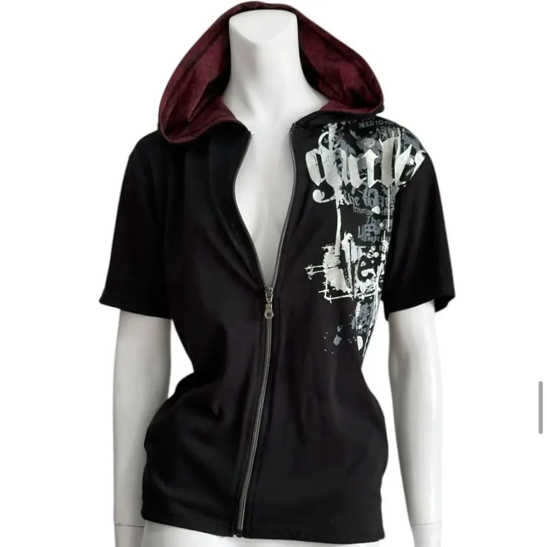 Harajuku Letter Printing Hoodies Women Streetwear Casual Slim Fit Hooded Sweatshirt Y2k Aesthetic Vintage Grunge Zipper Hoodie
