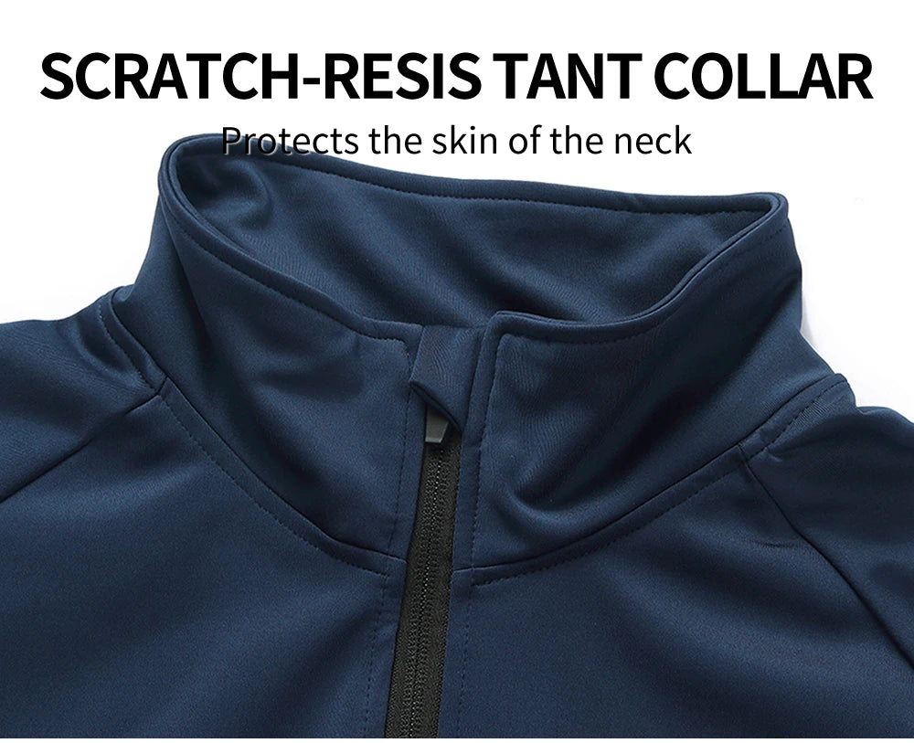 WOSAWE Winter Autumn Cycling Clothes Riding Suits Bicycle Men Long Sleeves Jacket Thickening Windproof Bike Jackets