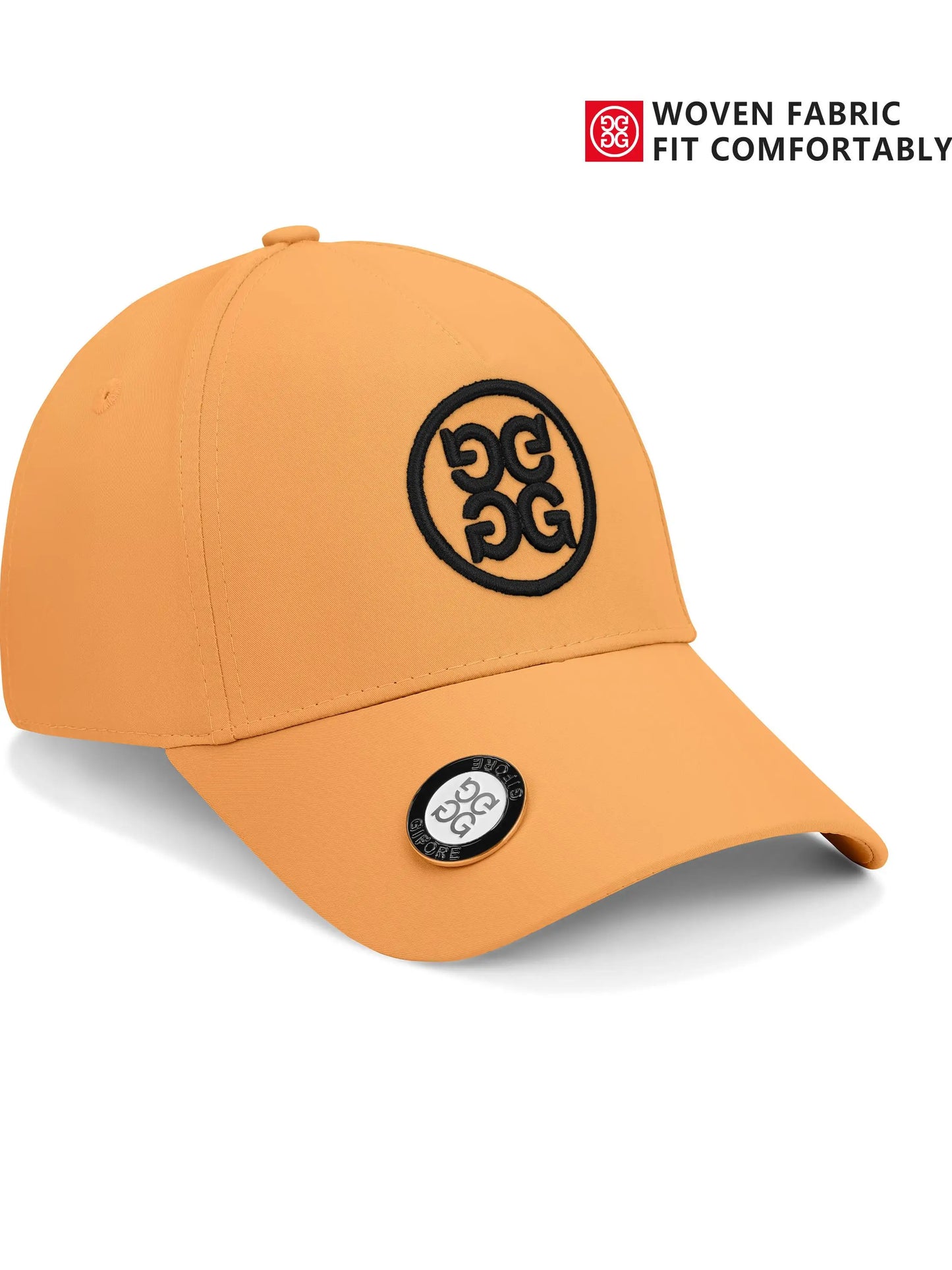 New Fashion Golf Ball Cap Unisex Hard Top Sun Protection Breathable Baseball Cap Sport Hat Adjustable High Top Polyester