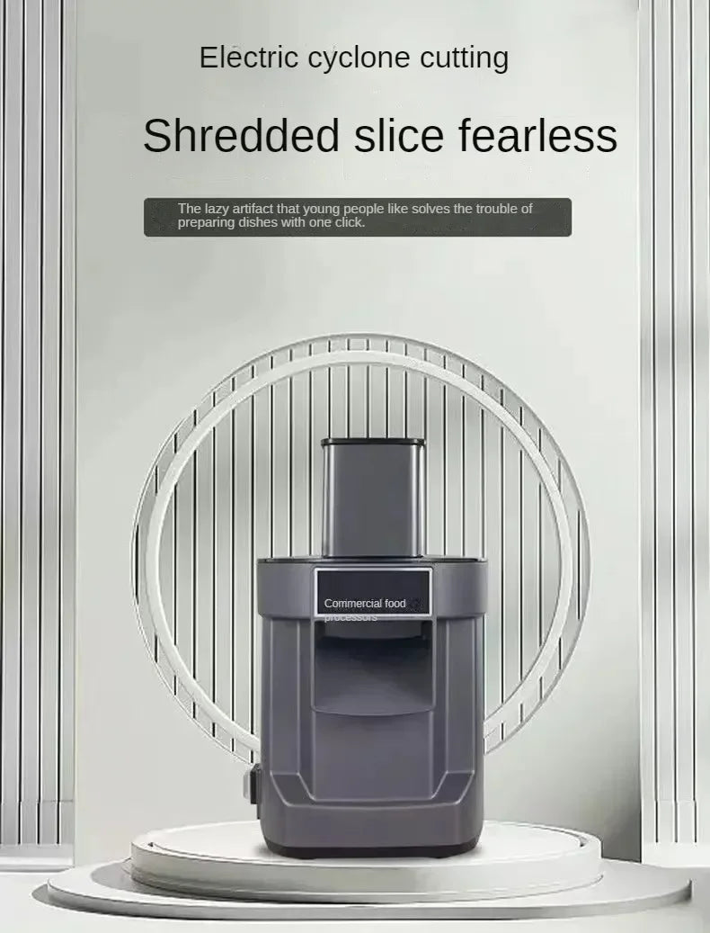 Vegetable Cutter Commercial High Power Family Party Multifunctional Automatic Dicing Slicing Shredding Chopp Vegetable