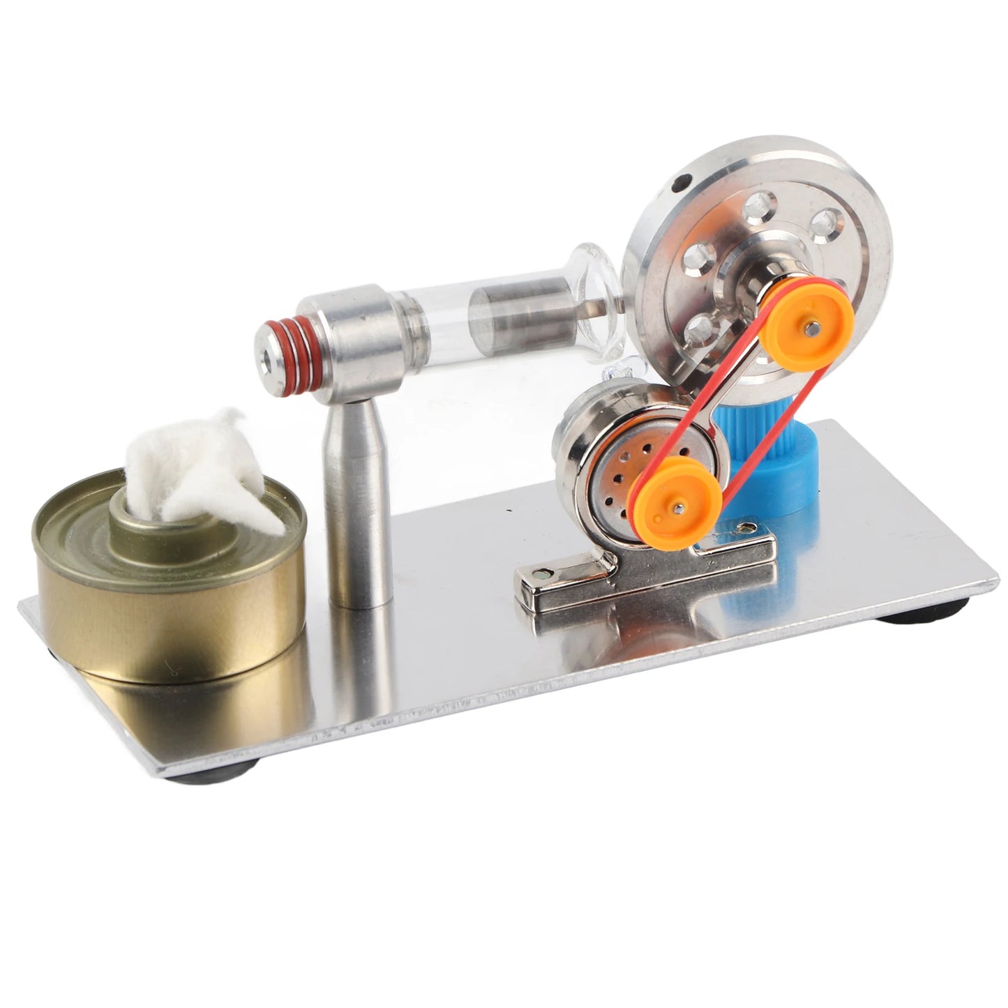 Stirling Engine Generator Single Cylinder Sterling Engine Model Steam Power Physics Science Laboratory Teaching Tool