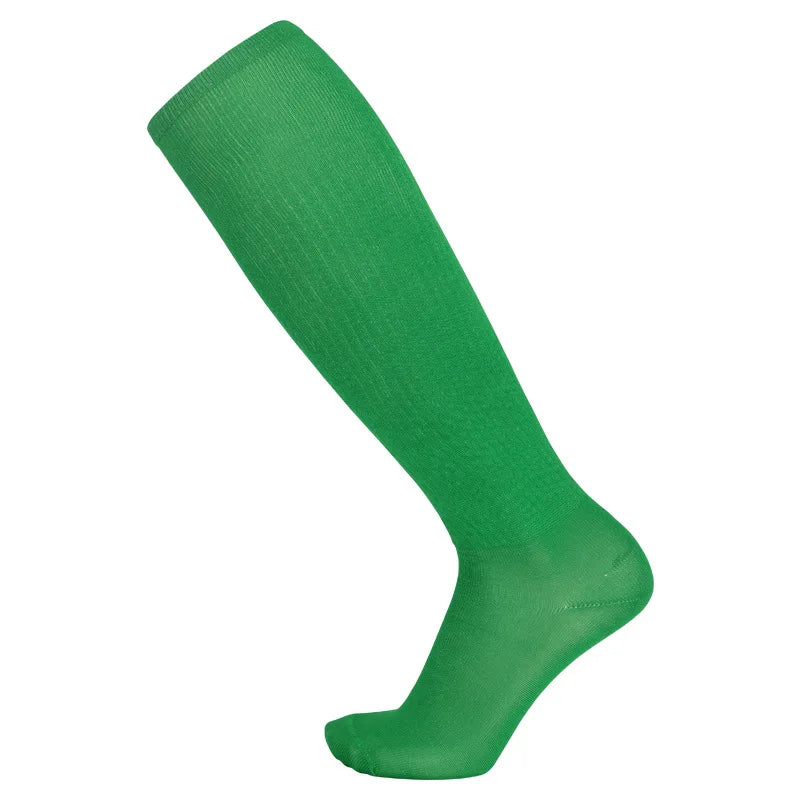 Boys and Girls Solid Thin High Training Soccer Socks  Long Socks Children's Knee Socks