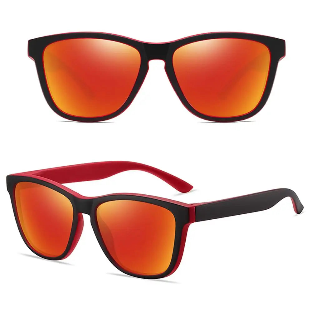 Polarized Sunglasses - Men & Women Mirrored Driving Fishing Sun Glasses with UV400 Protection, Classic Retro Shades